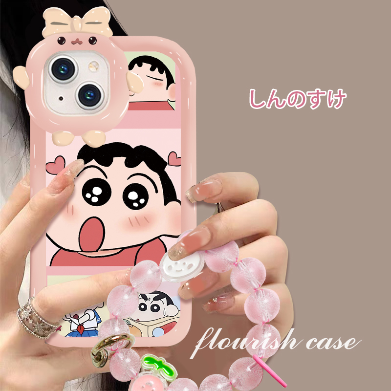 【苹果/华为/OPPO/VIVO/小米/荣耀】小怪兽蜡笔小新ins透明手机壳