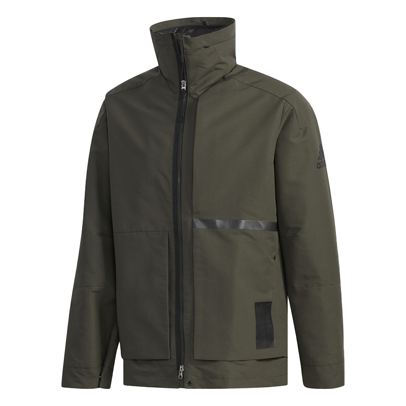 阿迪达斯/AdidasU1 JKT WARM时尚男子运动型格夹克外套FJ0258