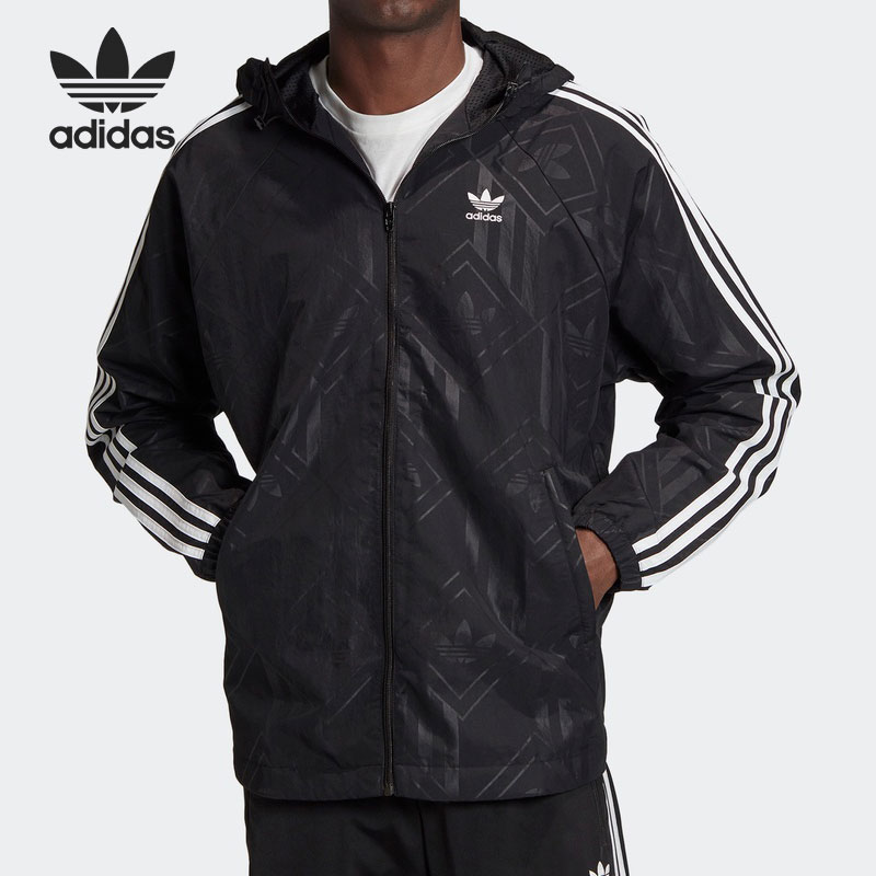 Adidas/阿迪达斯三叶草 MONO WB TNL男子运动夹克外套男款GD5844
