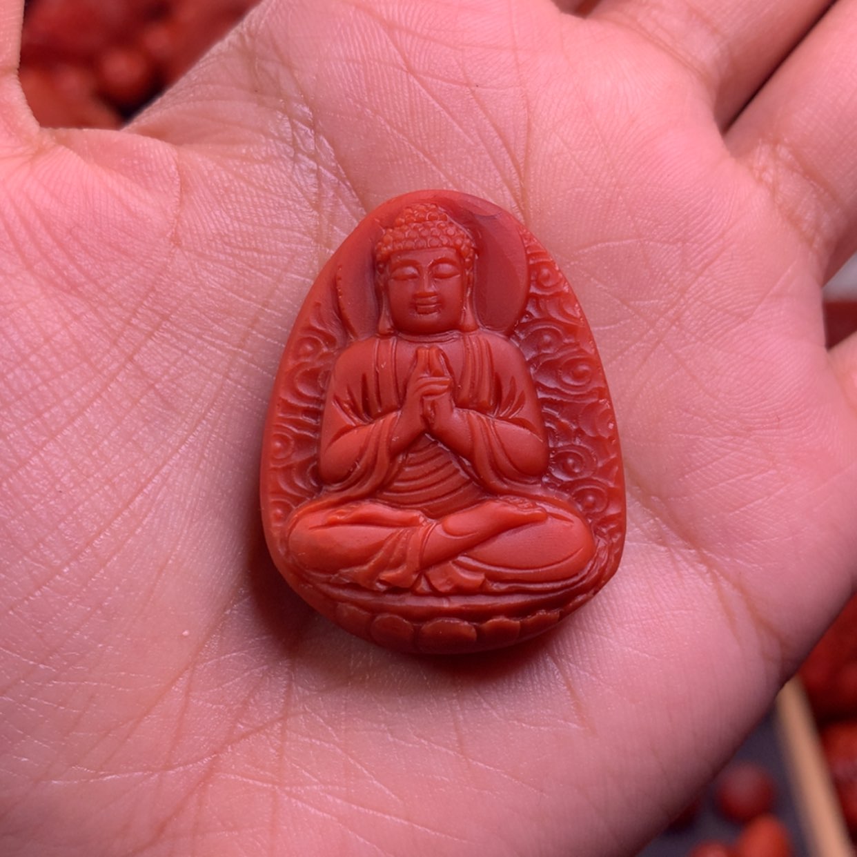 【闪购商品】南红玛瑙吊坠未镶嵌王*