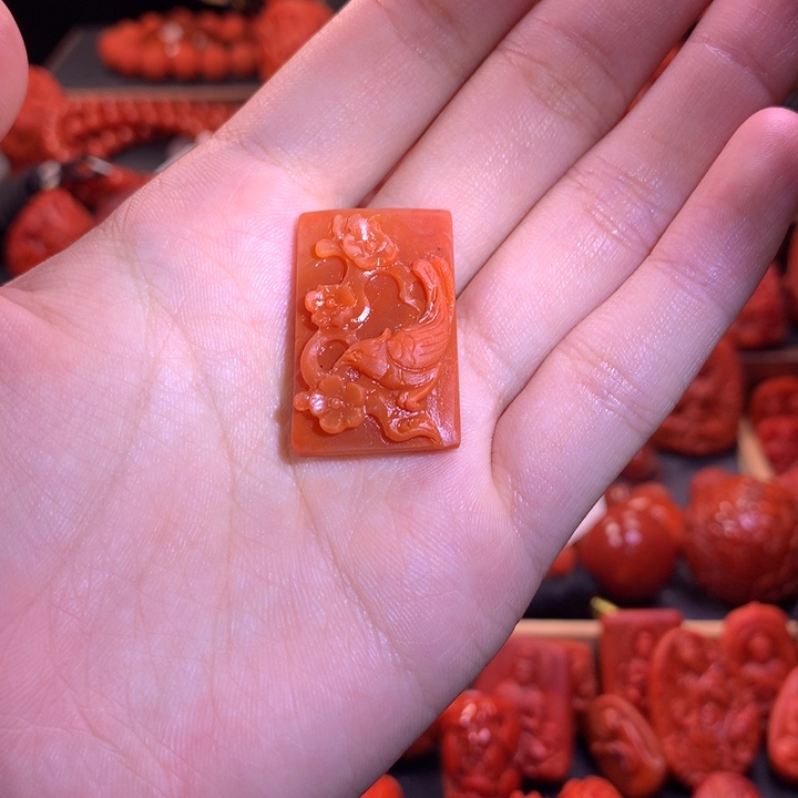 【闪购商品】南红玛瑙喜上眉梢未镶嵌