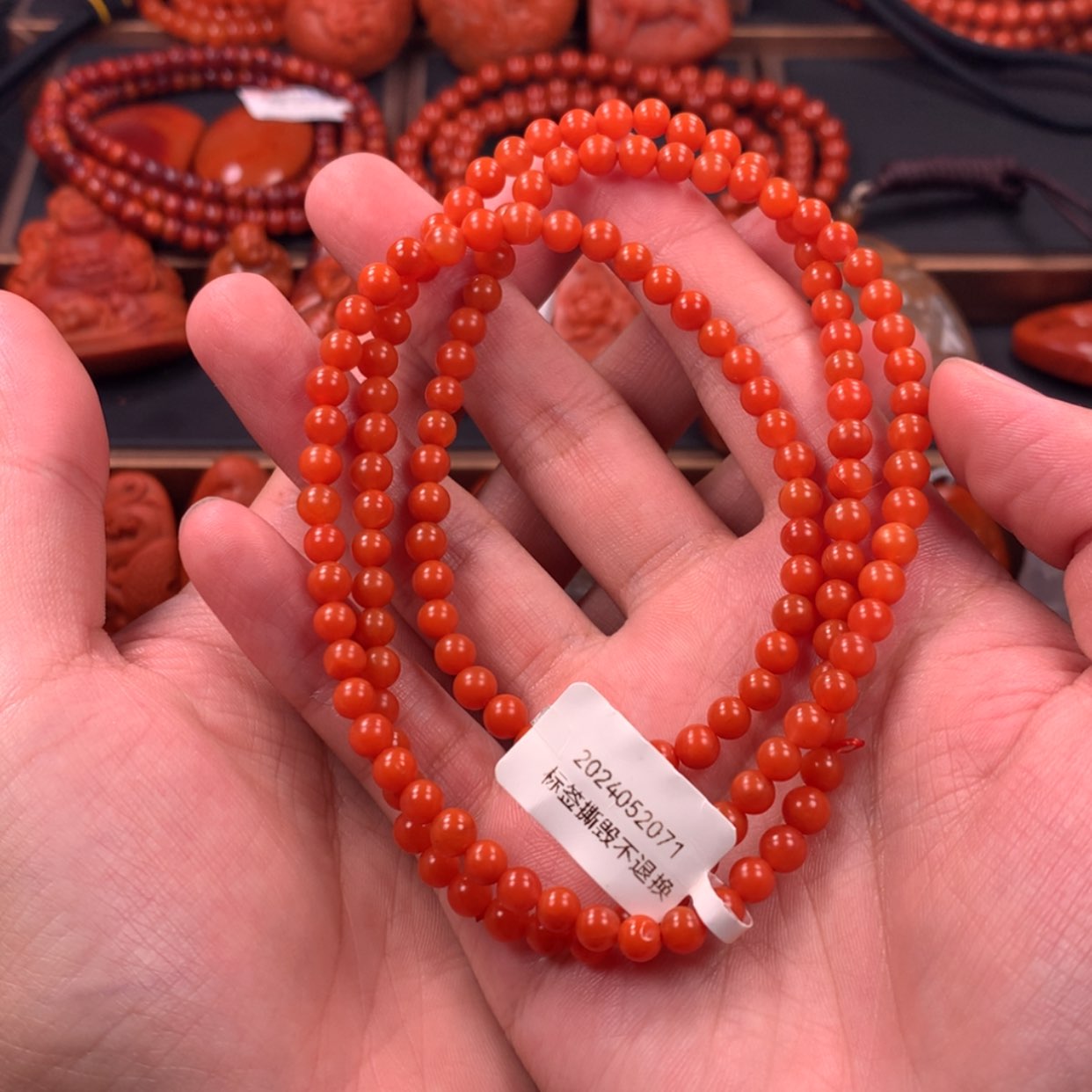 【闪购商品】南红玛瑙多圈未镶嵌