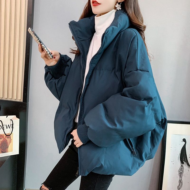 波司簦小个子短款时尚羽绒服女宽松洋气派克服冬季2023年新款面款