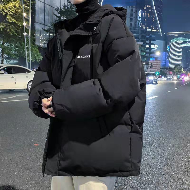 棉衣男士冬季23新款羽绒服袄子男生情侣面包服潮牌大码衣外