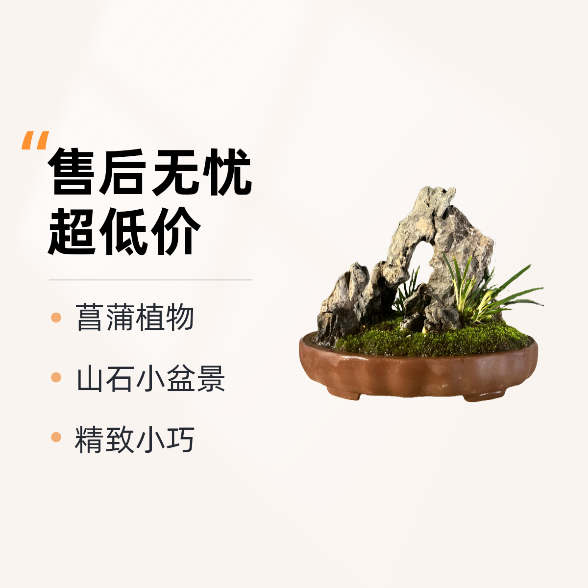 山石小盆景直播链接（一物一拍）