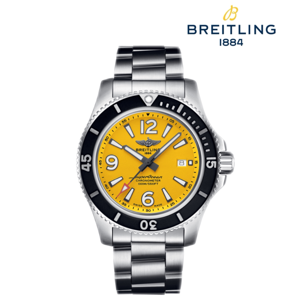 99新 BREITLING/百年灵 /亚虎/百年灵/超级海洋机械男表
