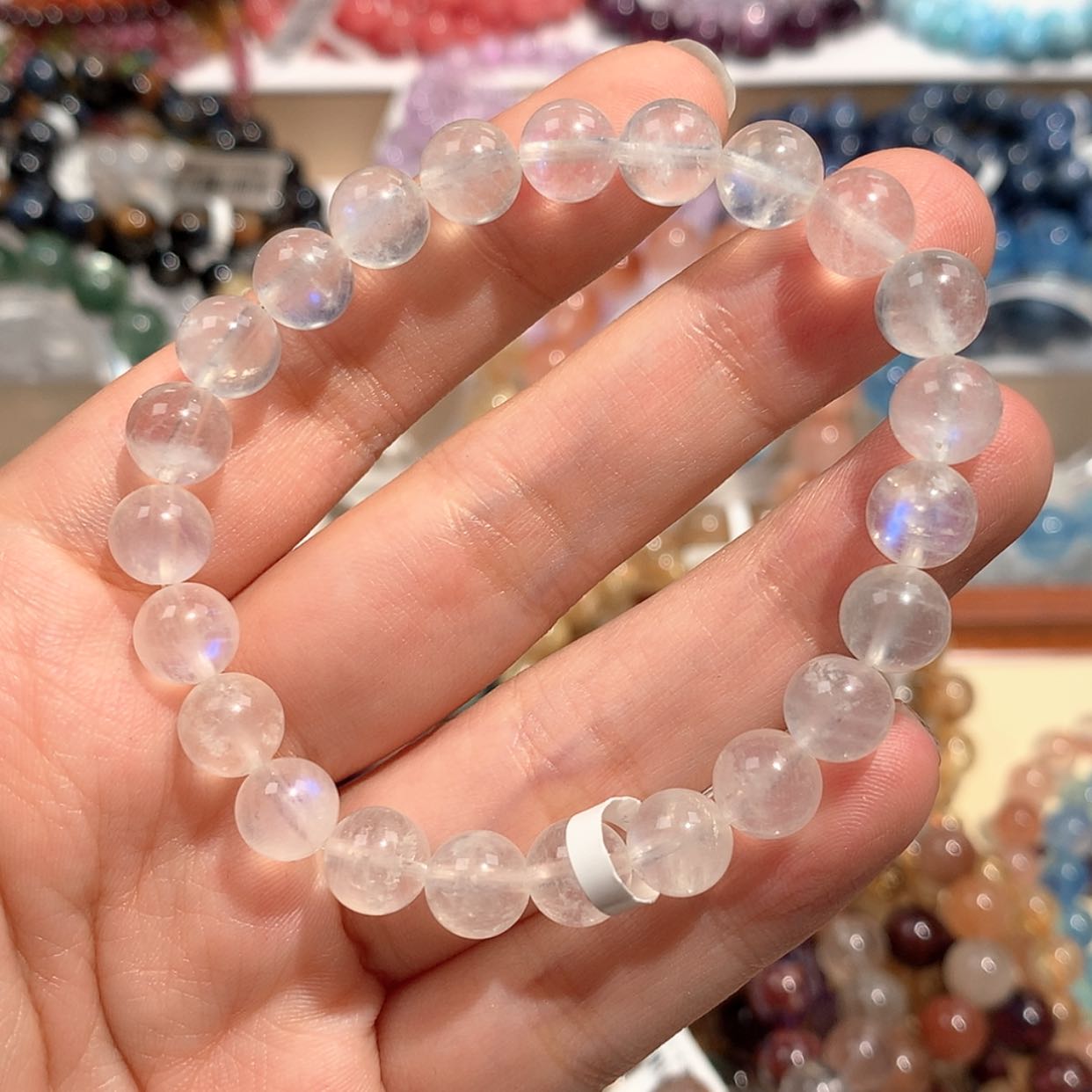 【闪购商品】水晶手链未镶嵌蓝月光