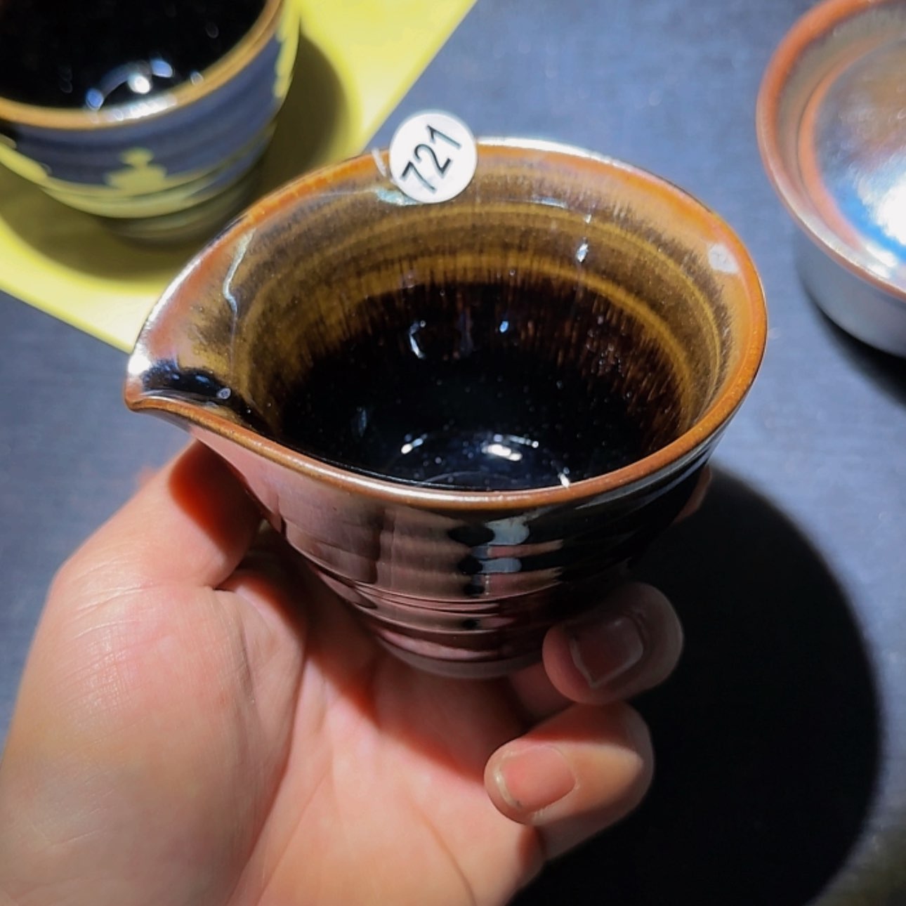 【闪购商品】陶茶盏灰****黑