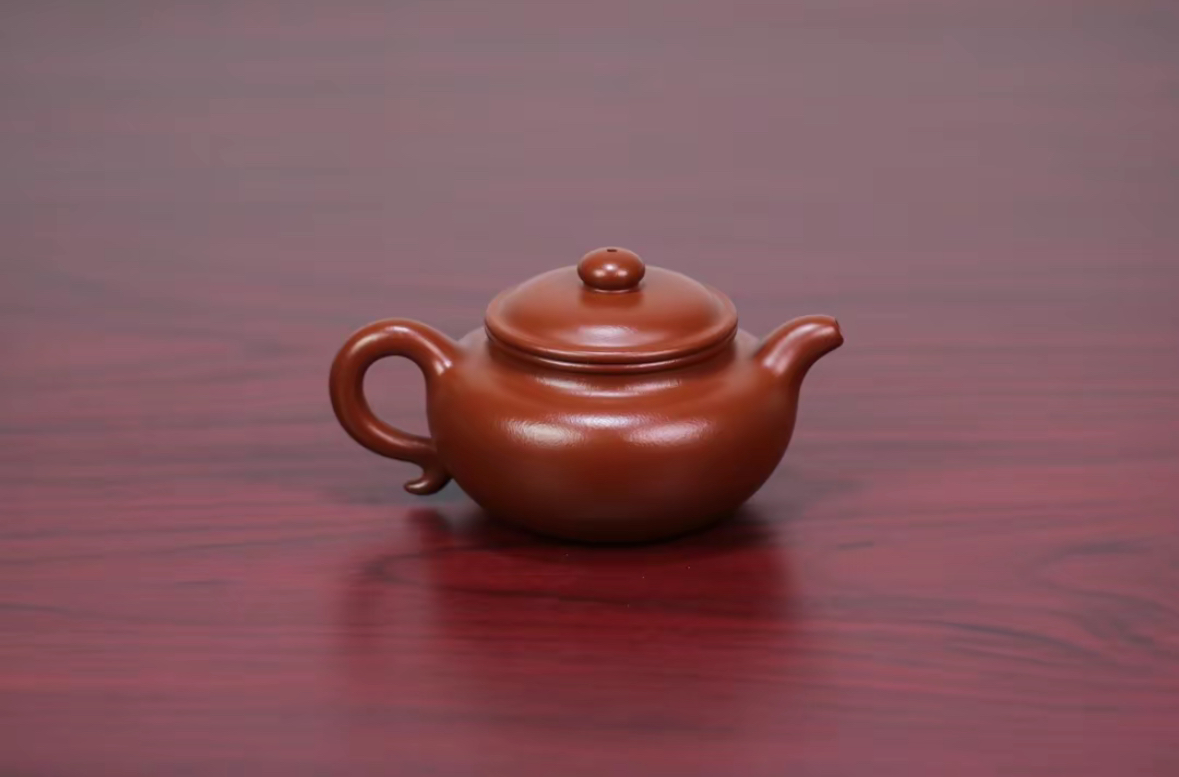 景舟仿古壶 黄龙山红泥