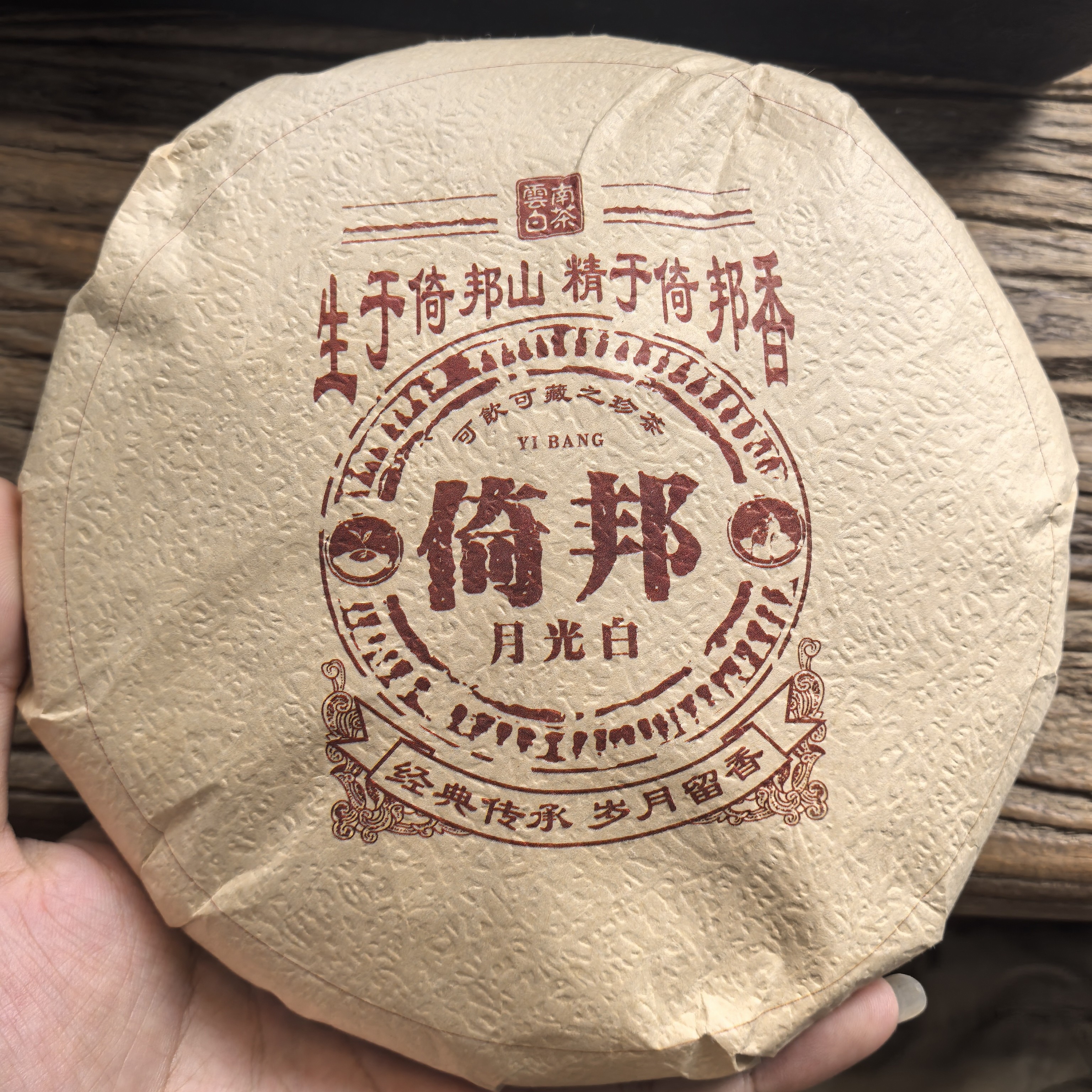 倚邦月光白YIBang 2024 白茶