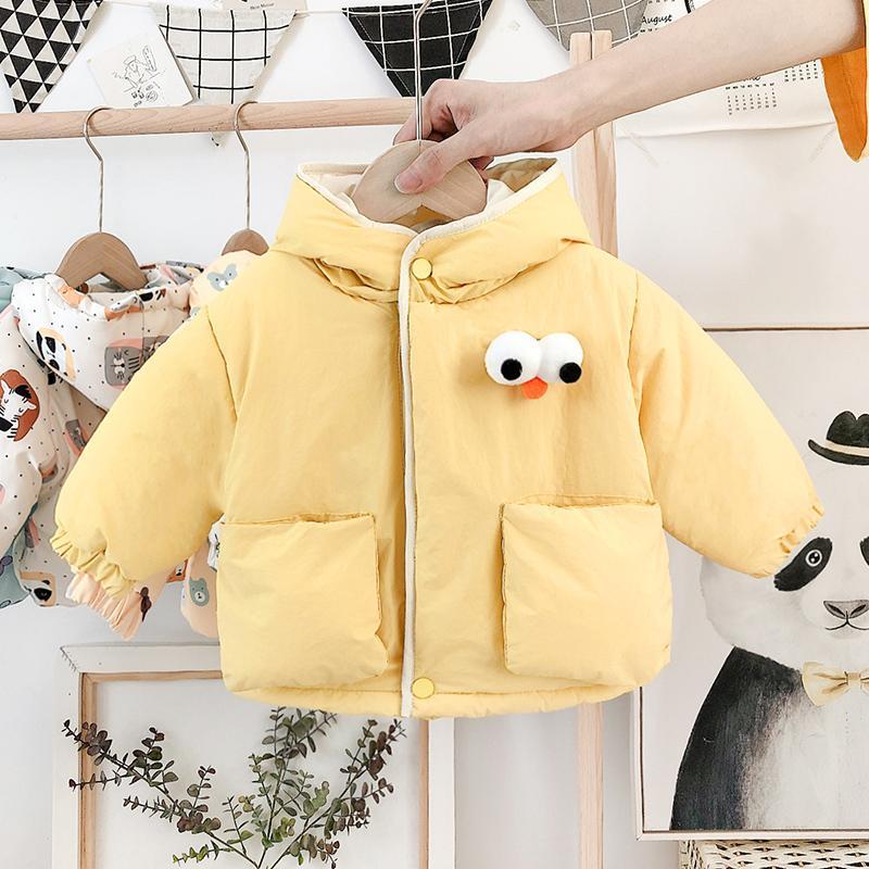 儿童冬季棉衣小童夹棉服韩版加厚上衣男宝宝冬装棉袄婴儿保暖外套