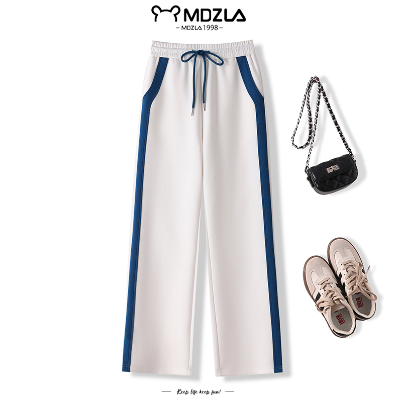 9856专柜正品阔腿裤子女装新款春秋直筒时尚运动休闲裤中高腰长裤