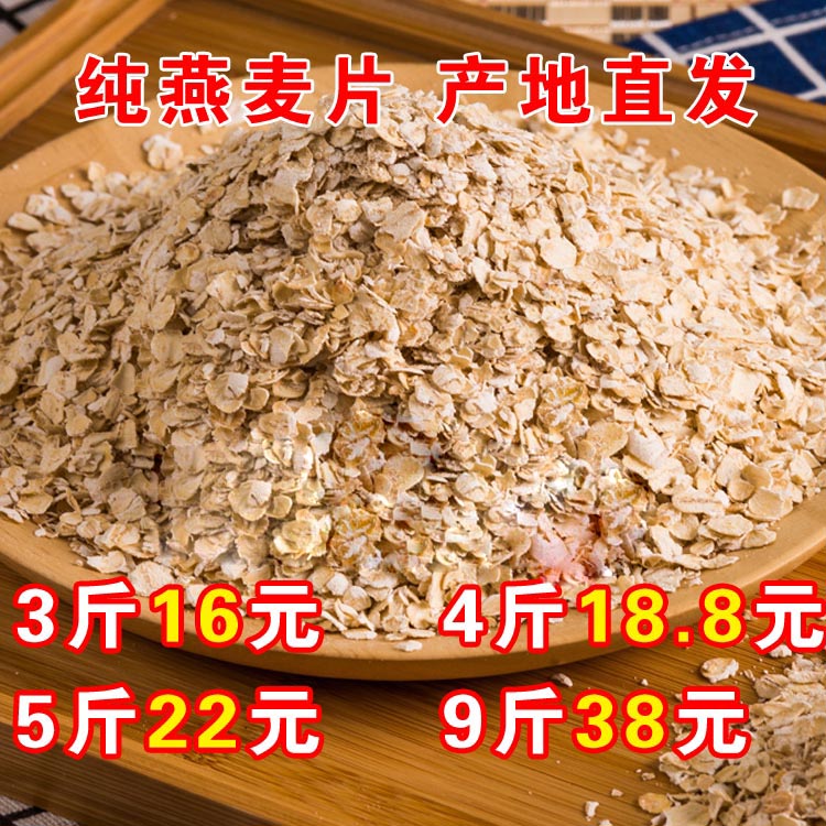《小扬哥甄选燕麦片早餐即食冲饮纯麦片燕麦片独装小包装 燕麦片