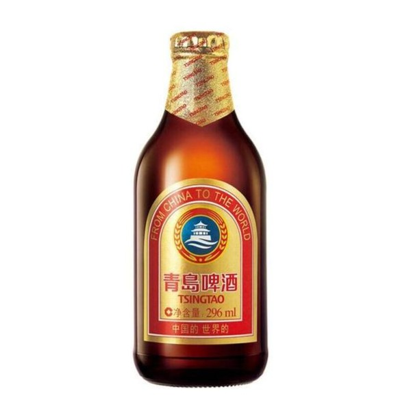 TSINGTAO/青岛啤酒小棕金296ml*24瓶