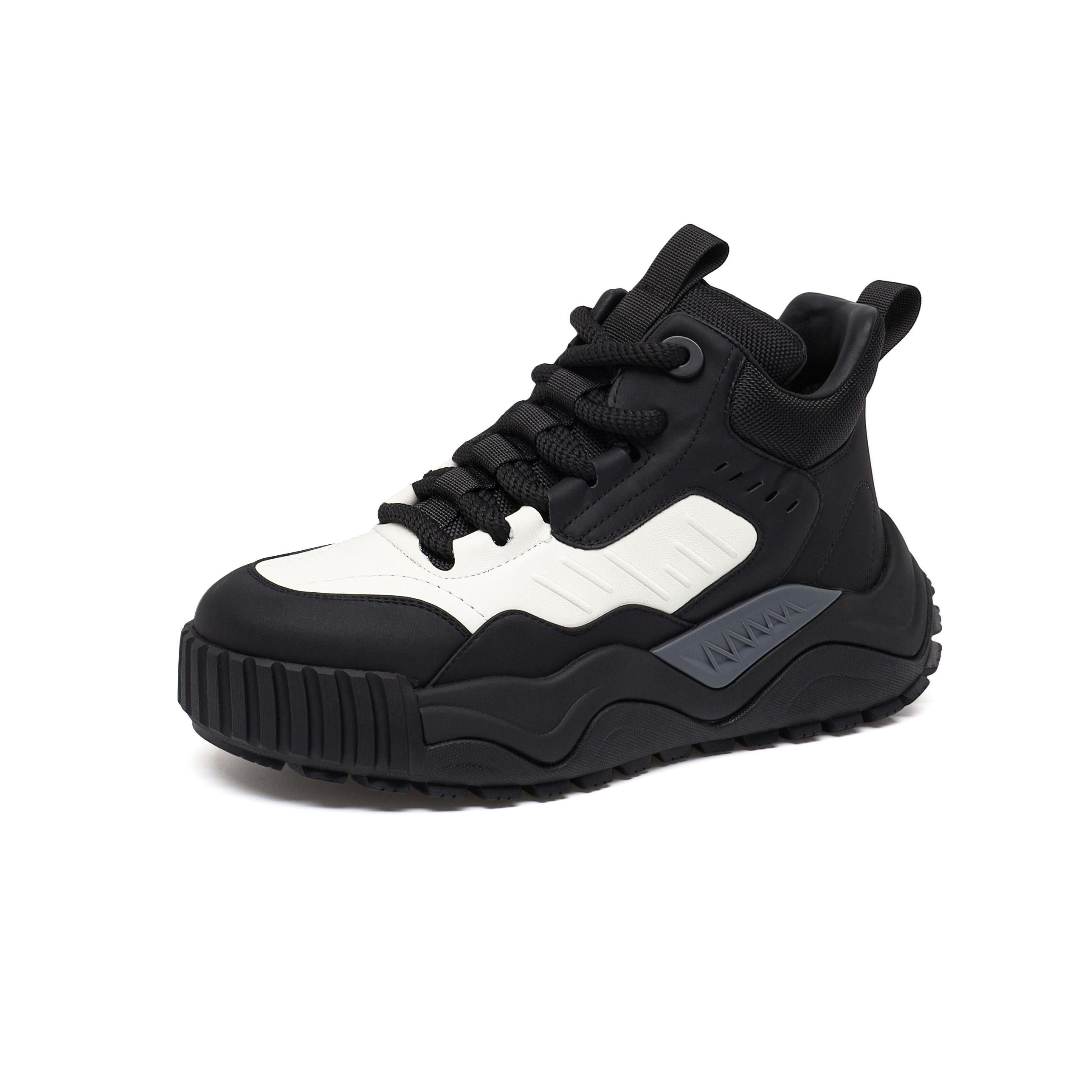 2024秋冬新款男士时尚厚底休闲鞋，轻奢运动休闲百搭透气老爹鞋