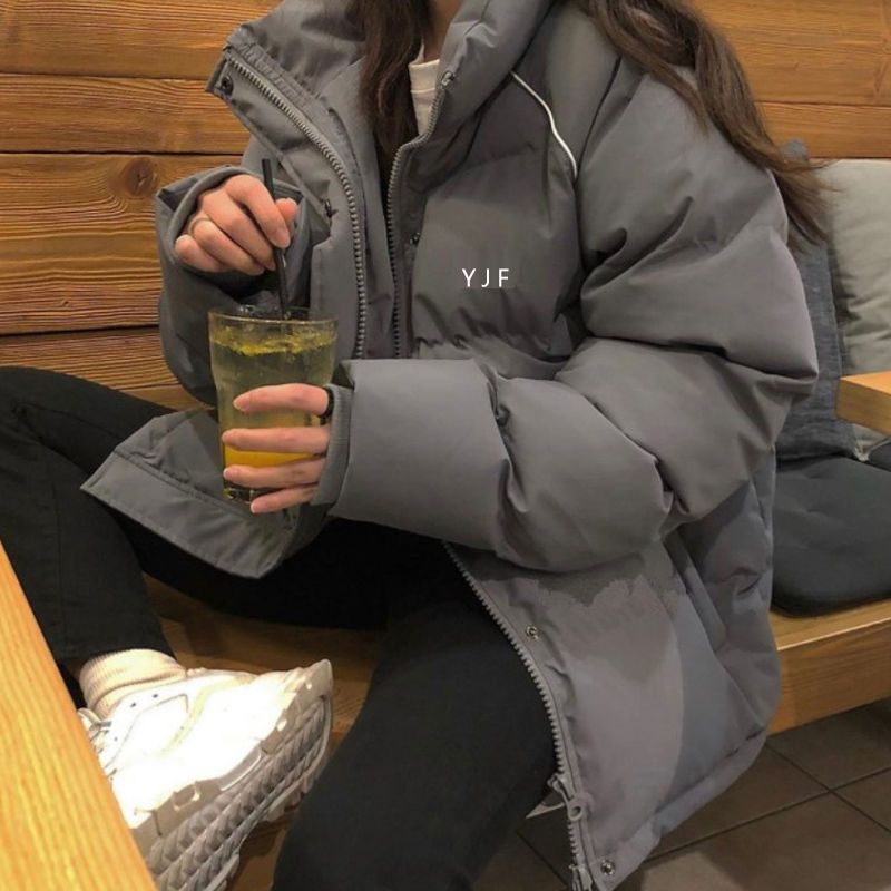ins羽绒服女2023新款小个子学生宽松韩版冬季外套棉袄反季清仓棉
