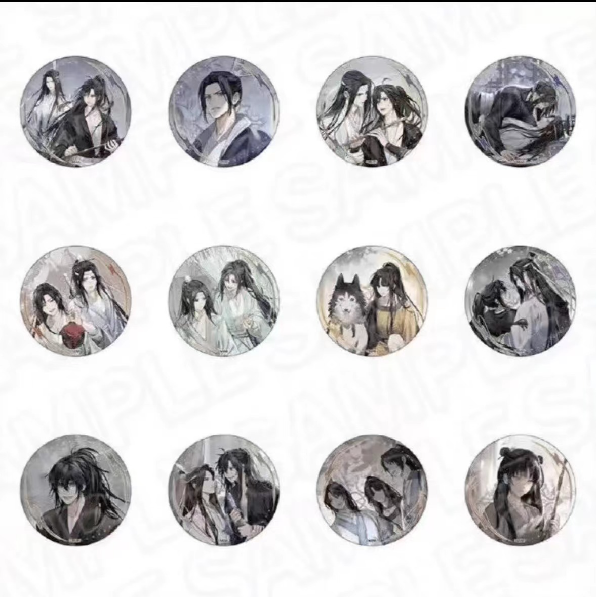 魔道祖师公式茶屋月下清影吧唧日谷盲盒【禁止未成年人下单】