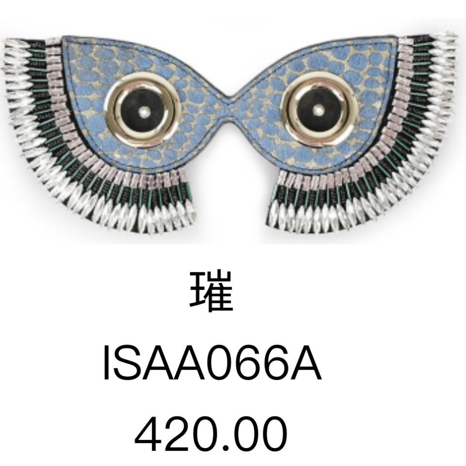 【400以上面具】重工猫头鹰女士眼睛包包镶时尚