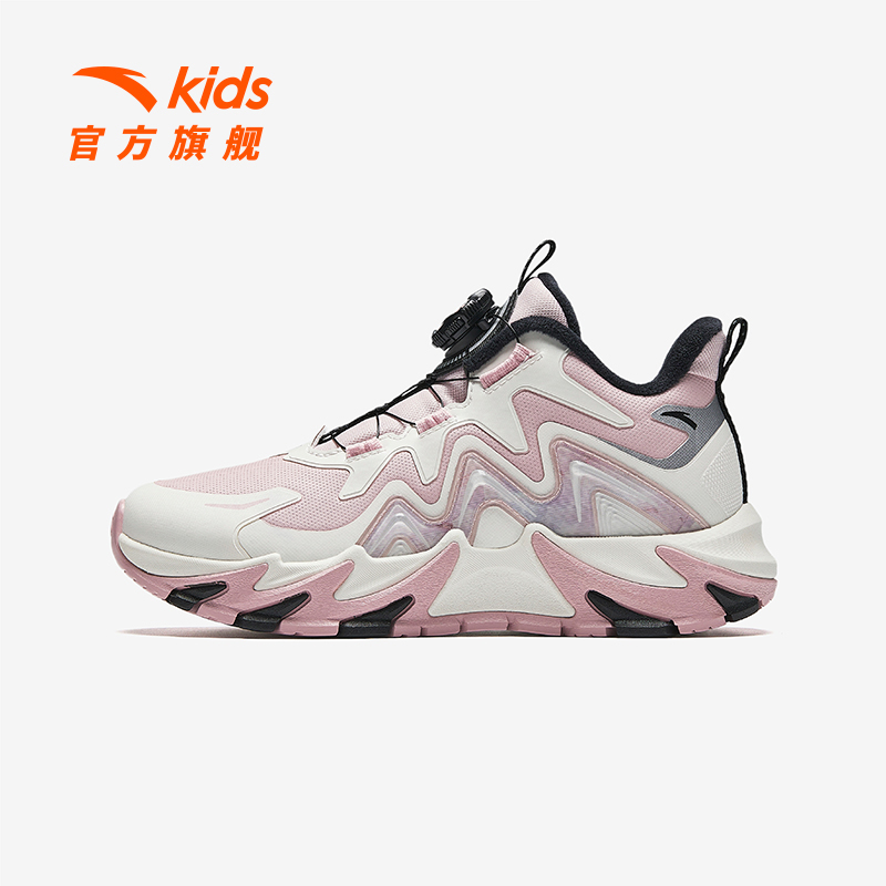 安踏儿童女大童棉鞋2024冬保暖防寒青少年二棉户外加绒鞋棉鞋914N