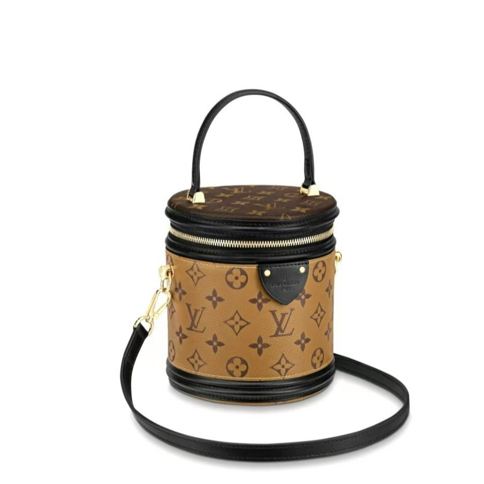 99新 LouisVuitton/路易威登 带原票/防尘袋/手提袋 发财桶单肩包