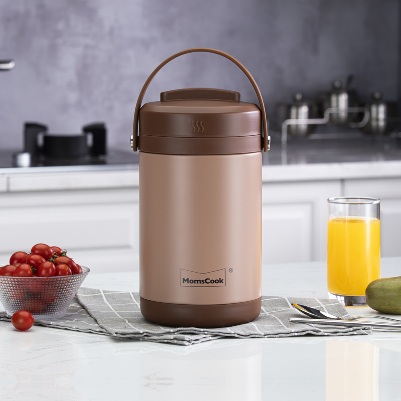 嘉特系列1.7L不锈钢真空提锅上班族饭盒24小时保温【直播专属】