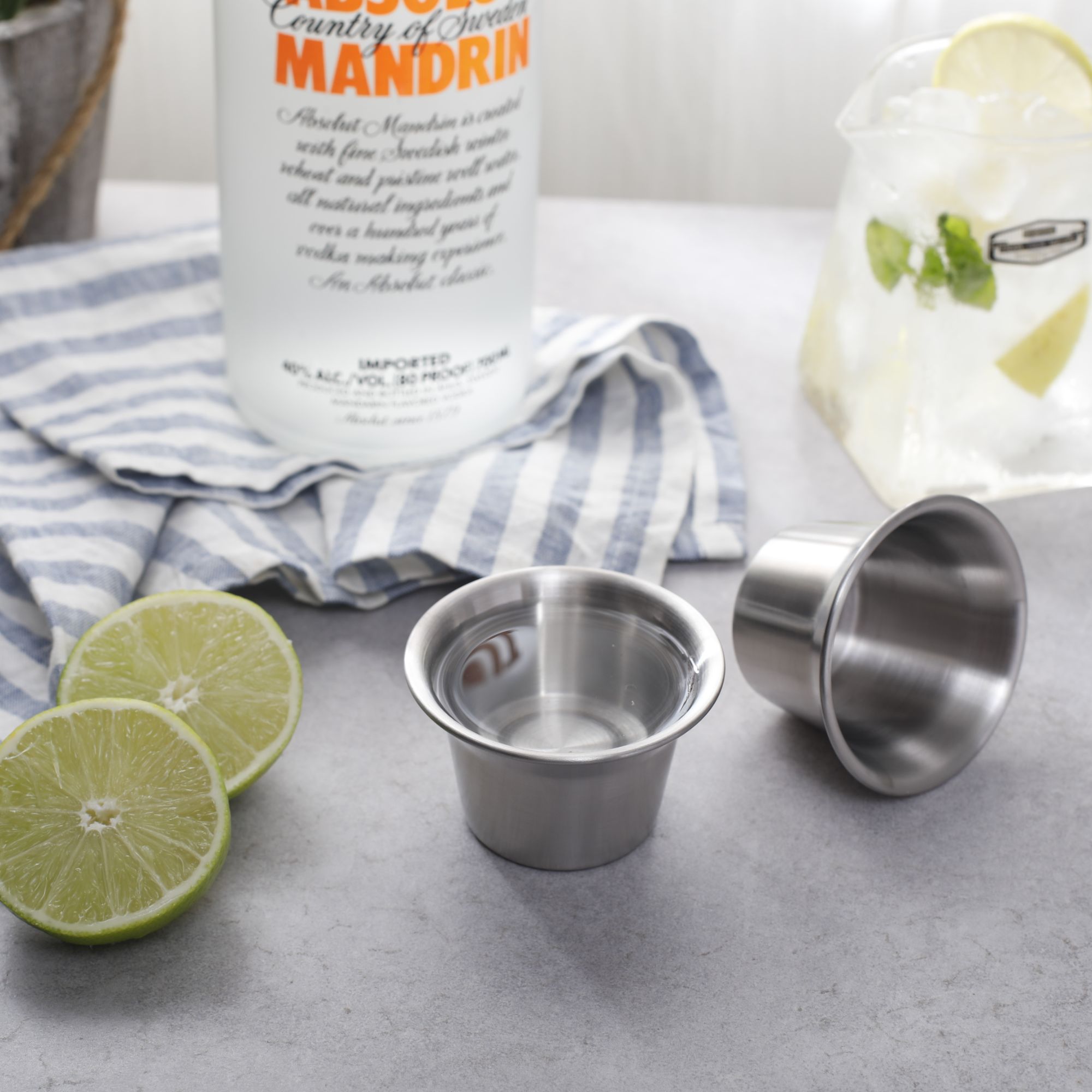 Othello/欧德罗简爱系列商用双层韩式白酒杯防摔耐摔加厚隔热防烫