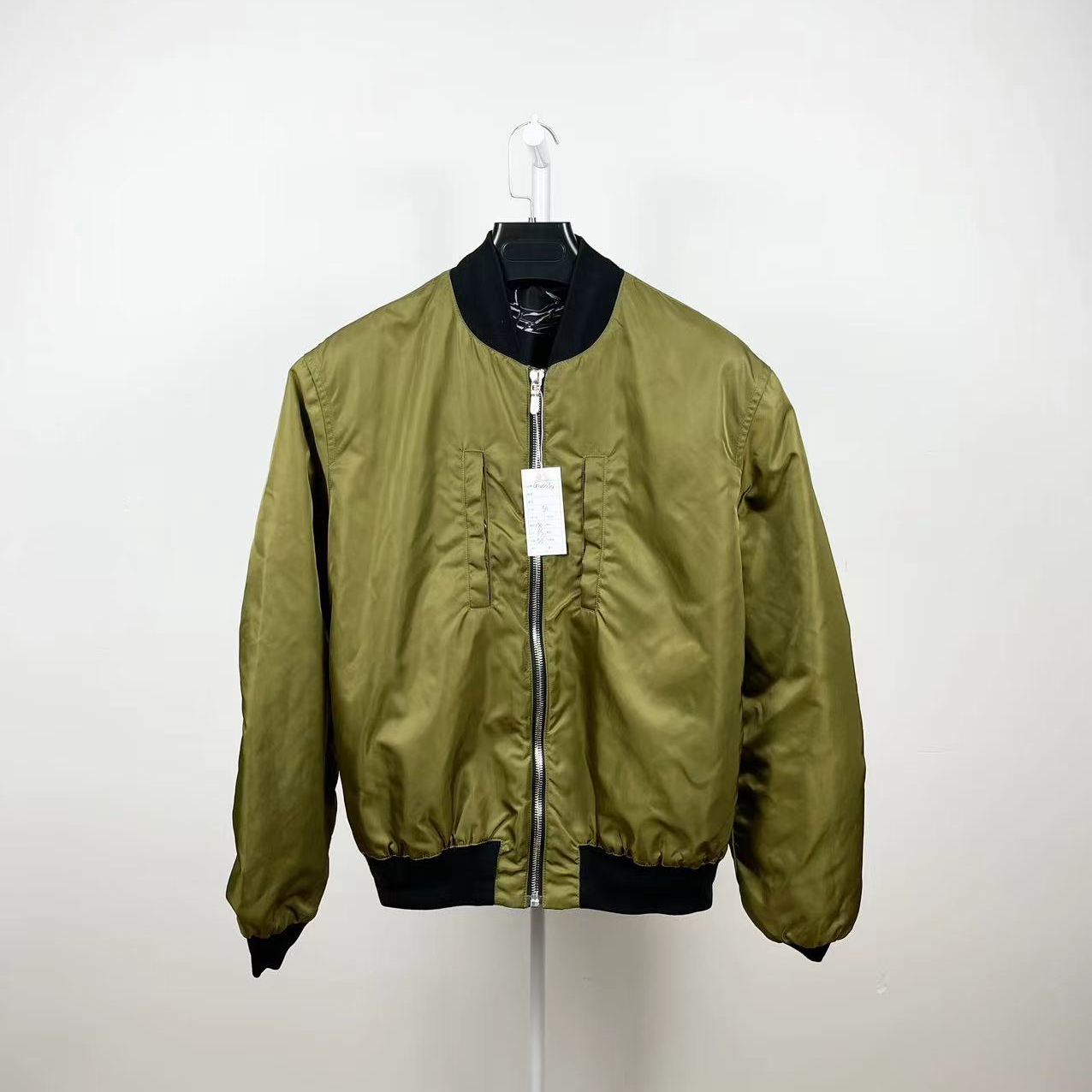 99新 Givenchy/纪梵希 /双面穿羊毛棉服棒球服外套夹克/尺码50
