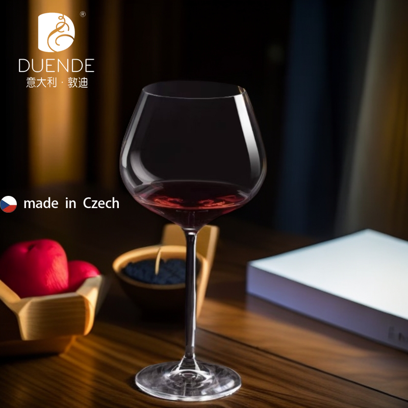 意大利DUENDE勃艮第红葡萄酒杯红酒杯无铅水晶玻璃高档轻奢家用