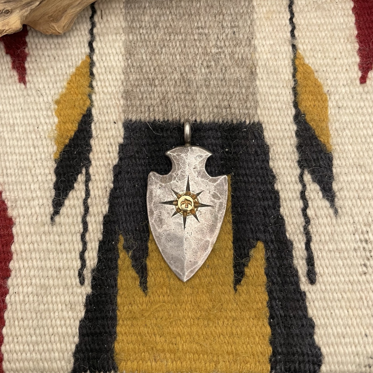 吊坠925银 高桥吾郎goros正印大矛头吊坠中古