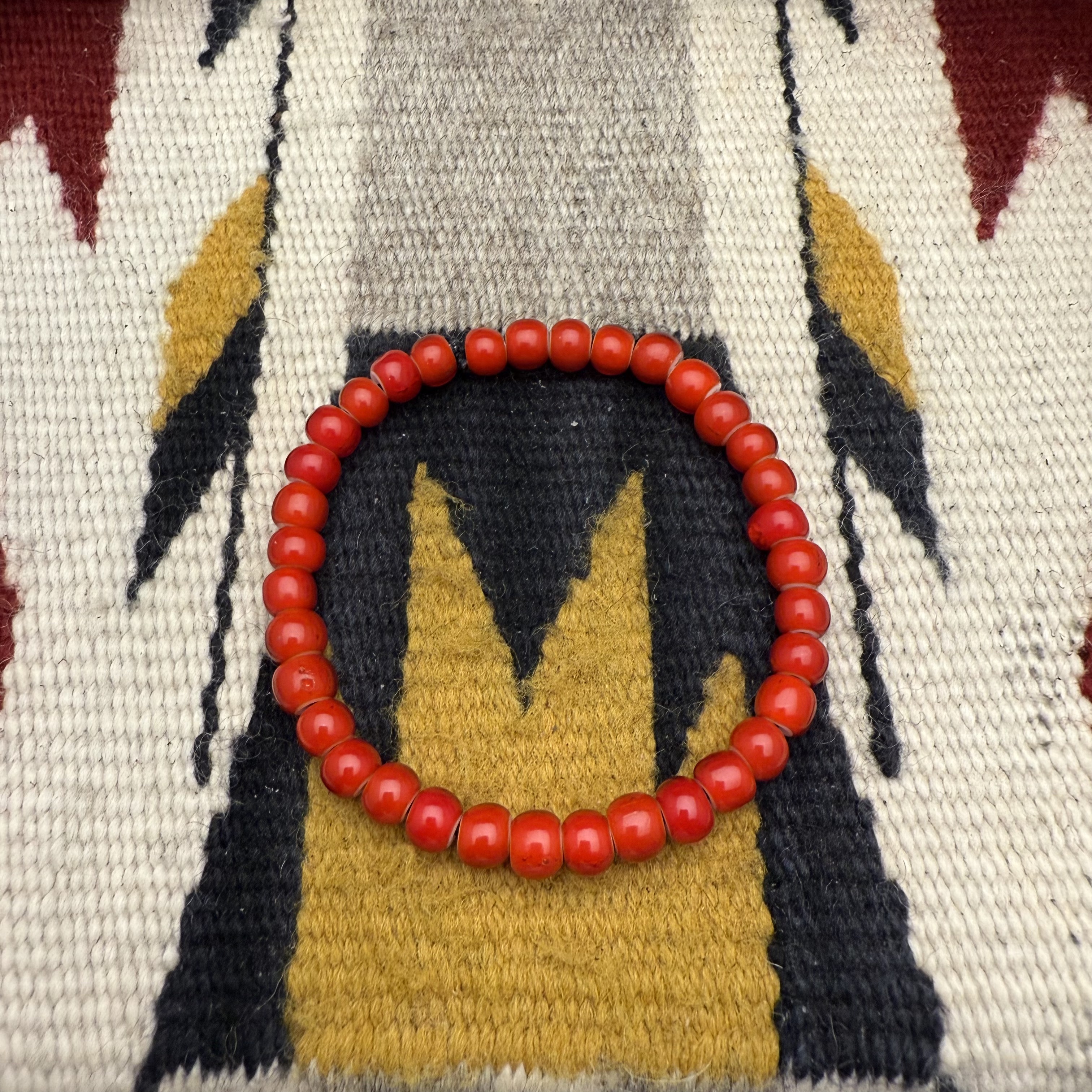 非金属莫桑石手链 YellowEagle白芯红琉璃手串