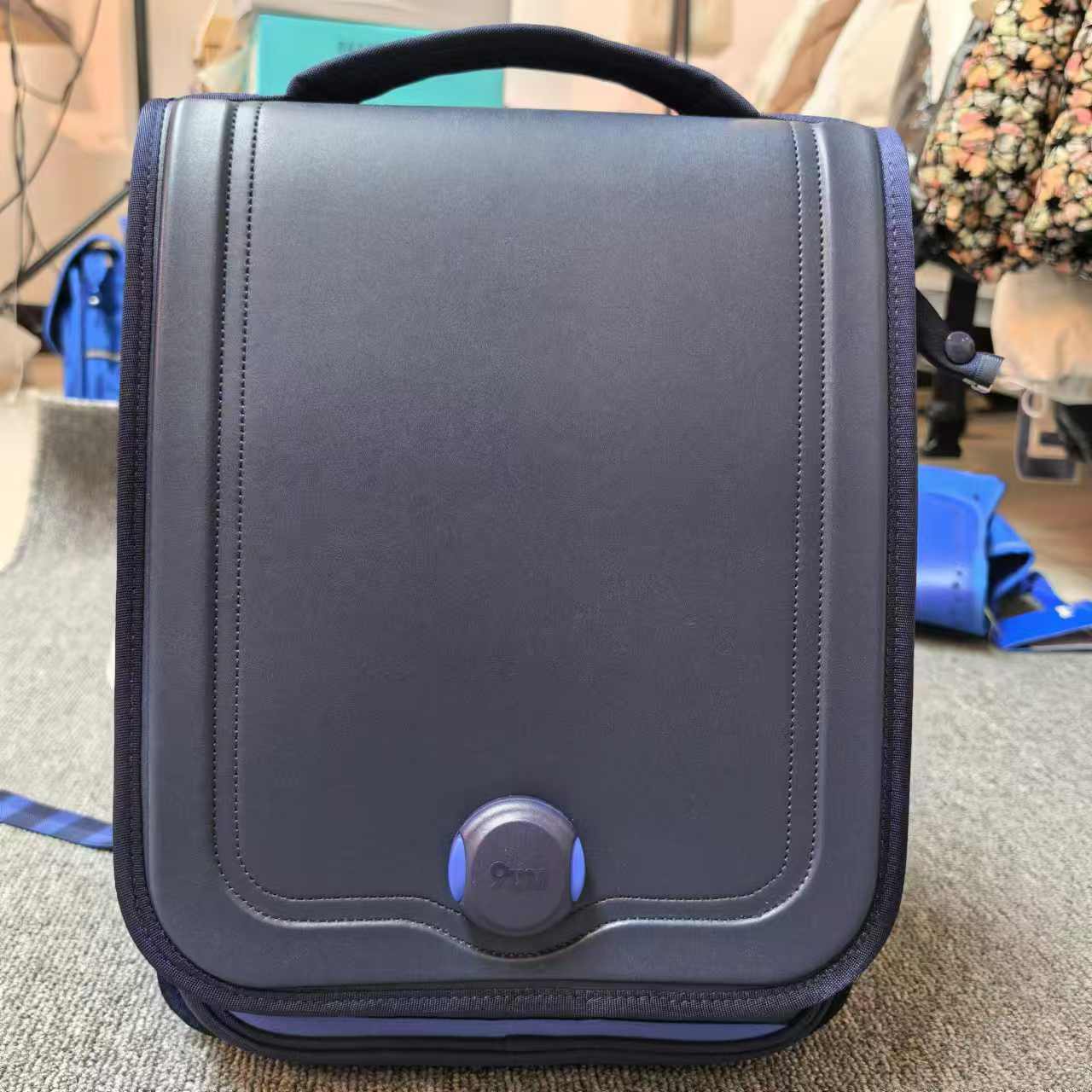 2066墨青卡羊家轻奢高端系列护脊减负书包