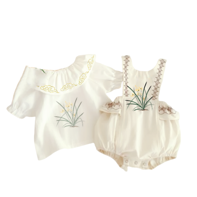 3（直播间给编码留言下单）默认瑕疵儿童全棉套装