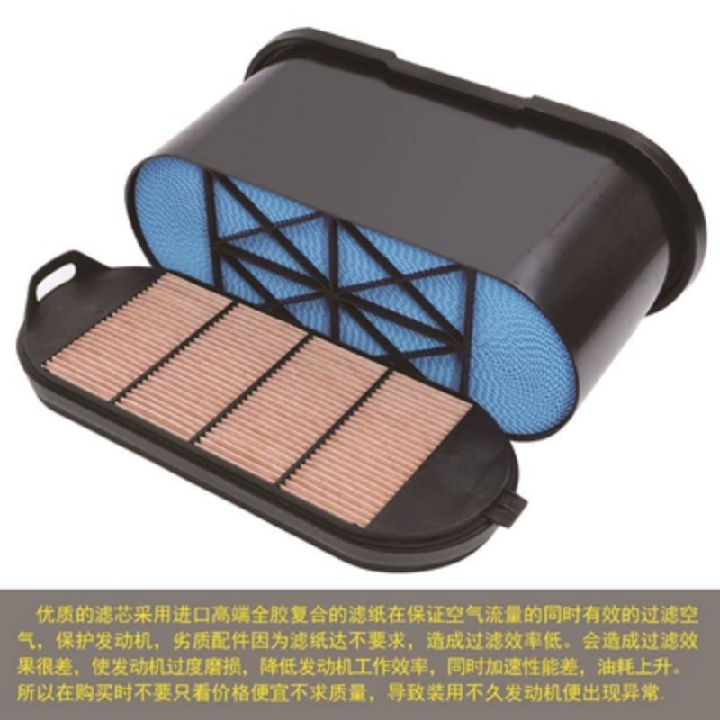 适用解放j6p空气滤芯一汽j6蜂窝专用空滤1109060-69s-c00新款375