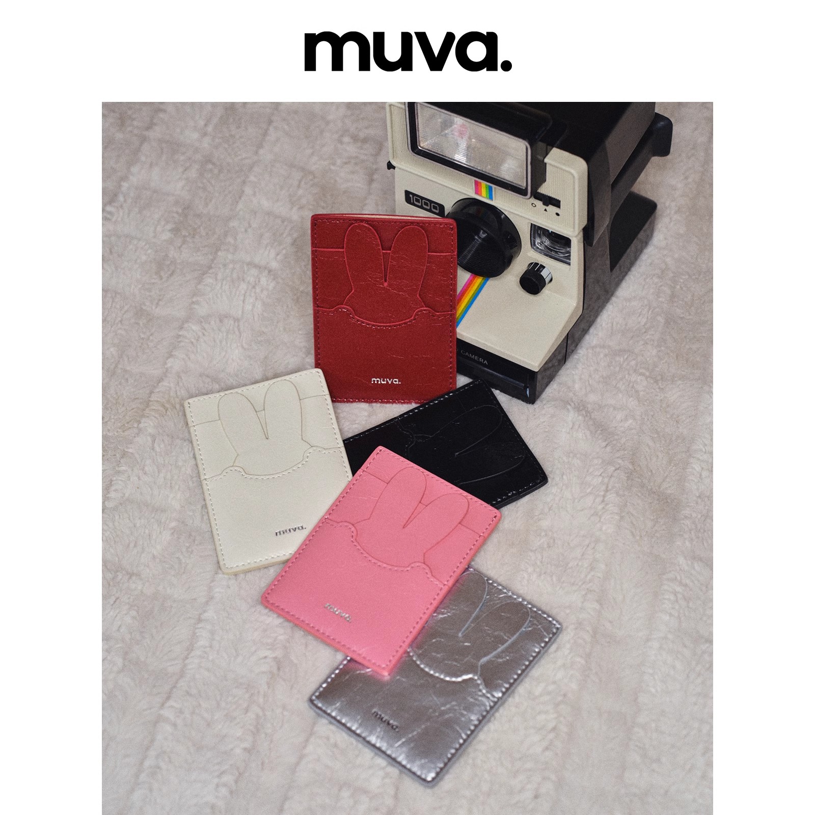 MUVA真皮卡包证件收纳包女士2023新款