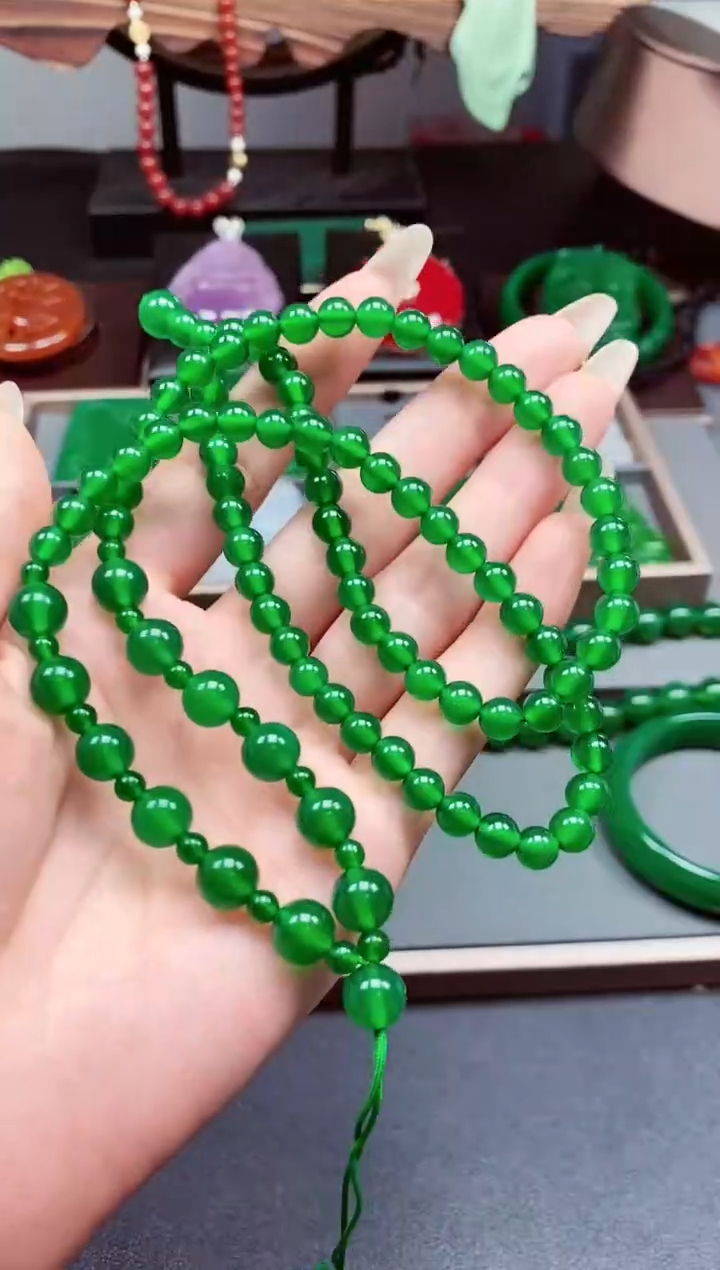 【闪购商品】玛瑙/玉髓珠链未镶嵌珠链