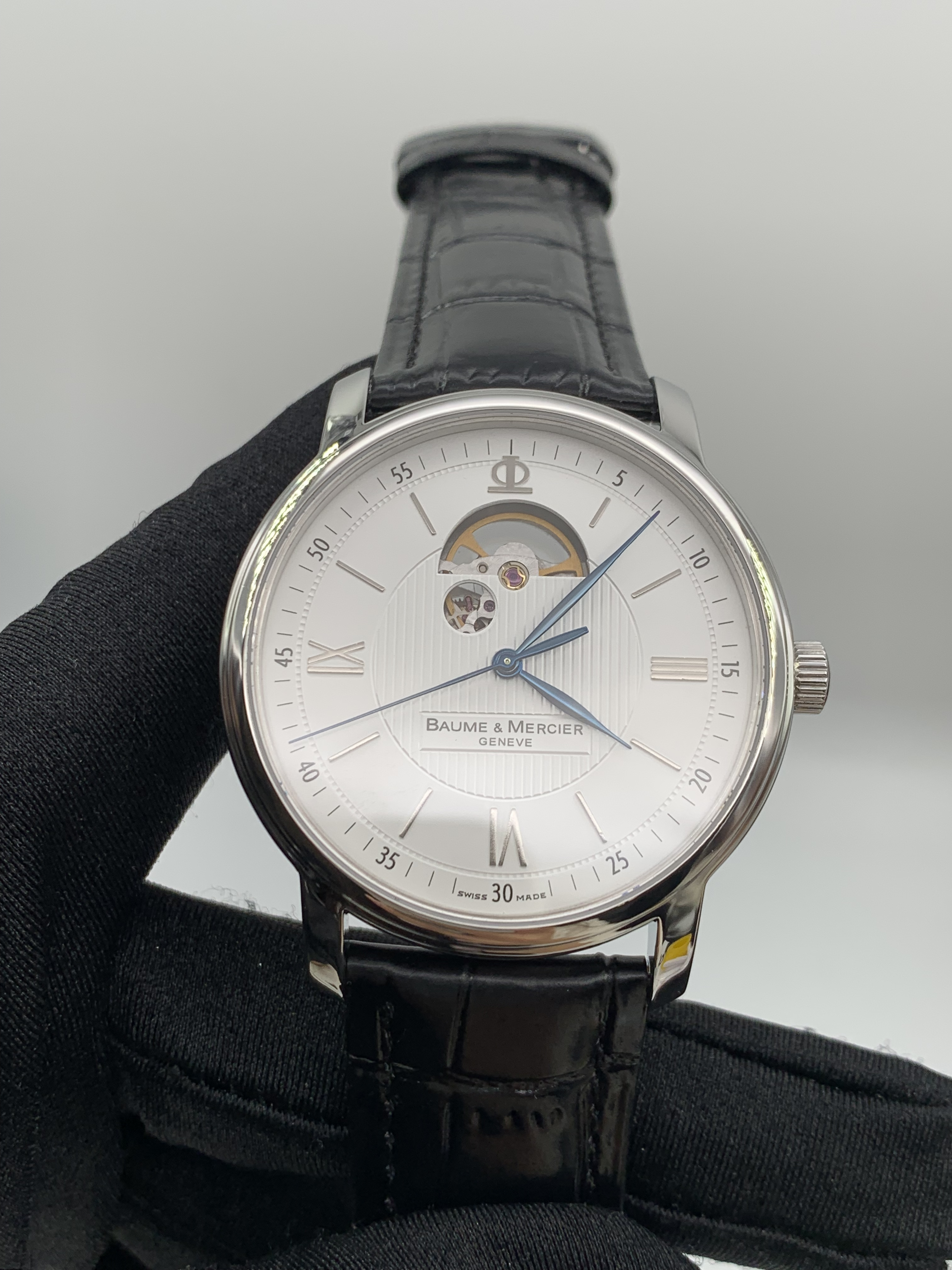 95新 Baume et Mercier/名士 克莱斯麦系列 表径：42mm 公价：24000