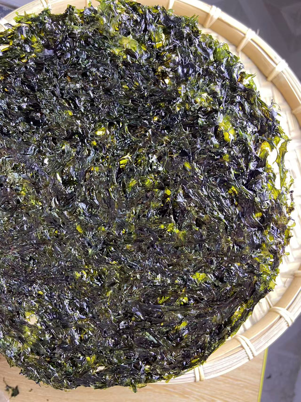 绿紫菜 绿菜  免洗无砂 开袋即食 紫菜蛋花汤 凉拌紫菜 紫菜炒饭