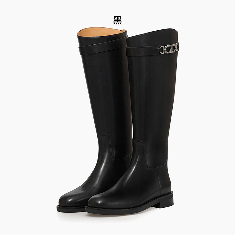 深呼吸DEEP BREATH深呼吸新款牛皮高筒靴 15220