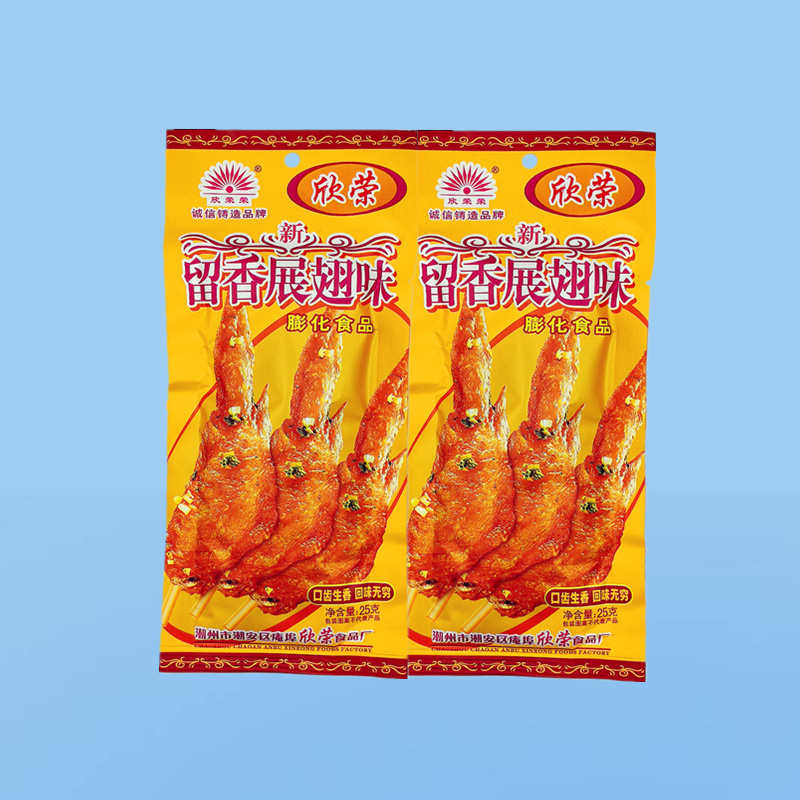 欣荣荣/留香展翅脆仔骨锅巴薯片8090后怀旧童年零食休闲小吃食品