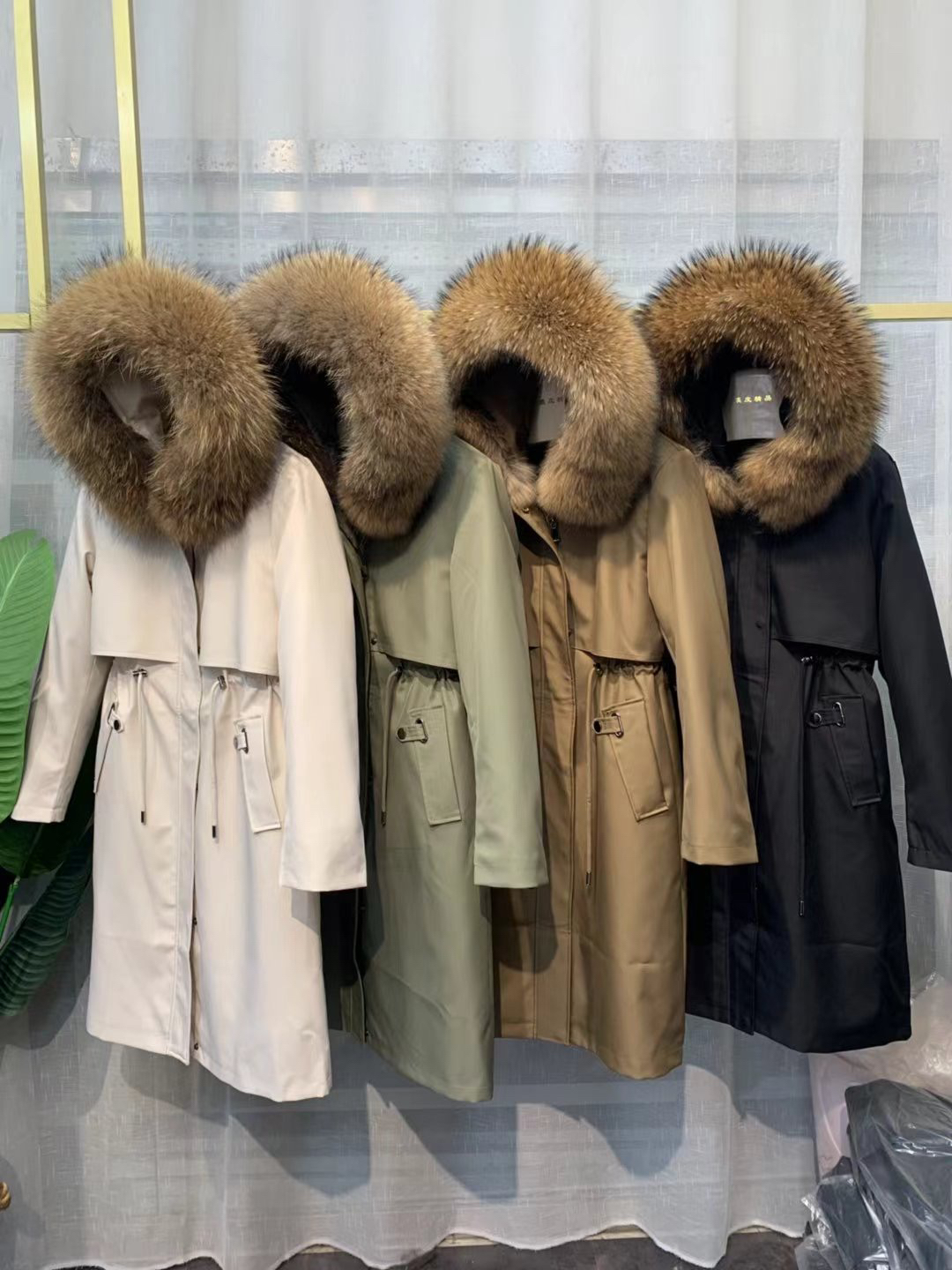 冬新款过膝款长款1米大衣派克服替换外套高端面料 无毛领和内胆