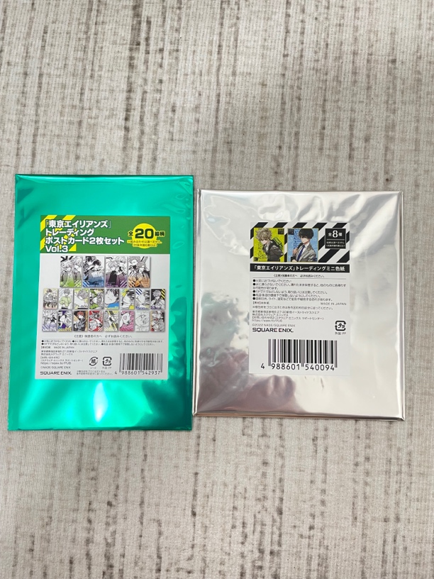 【东京异星人】明信片色纸盲袋 下单默认代拆