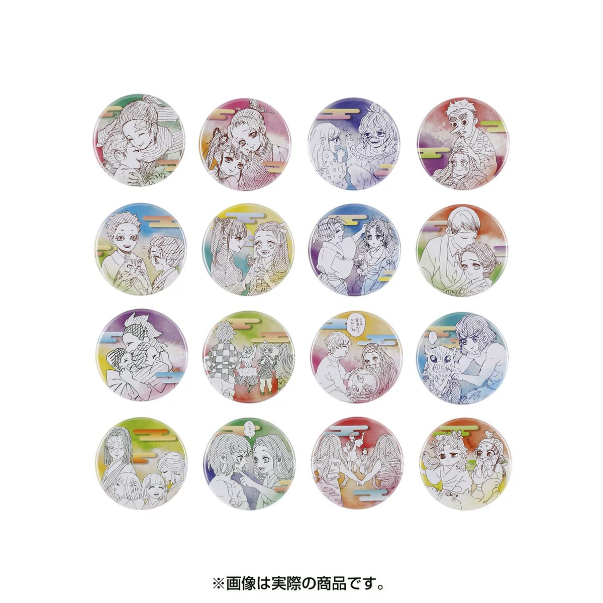 【鬼灭之刃】原画展 徽章吧唧 盲袋 默认代拆