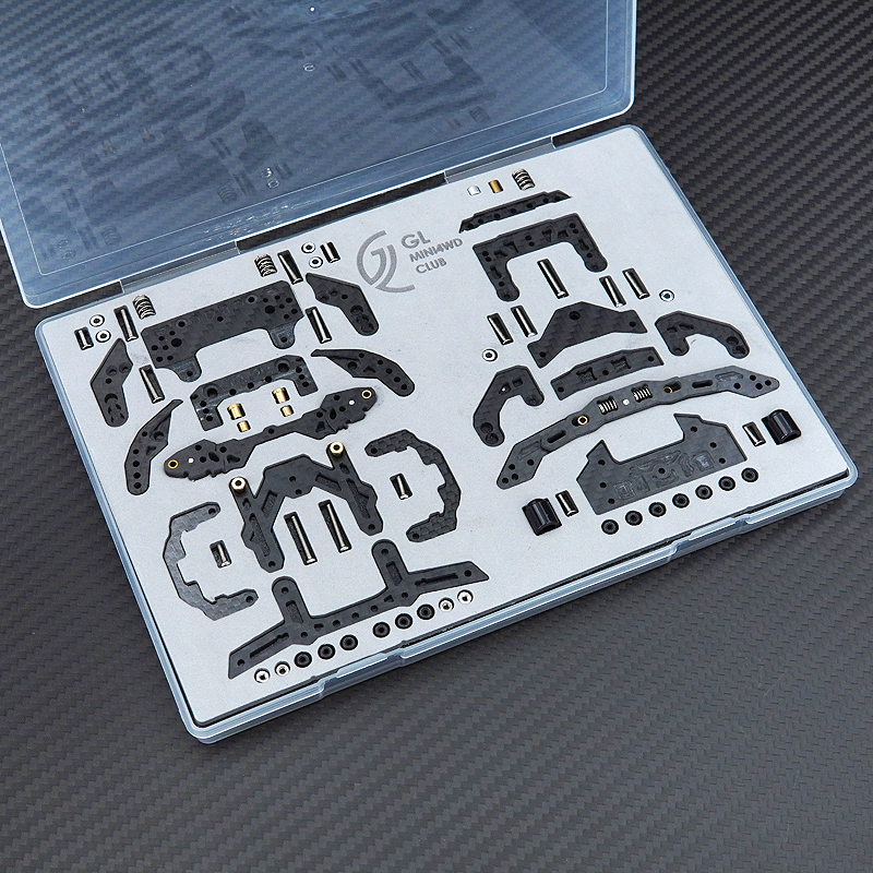 自制田宫四驱车配件 MS避震底盘 寒冰17鱼头套件 下场效果好 现货