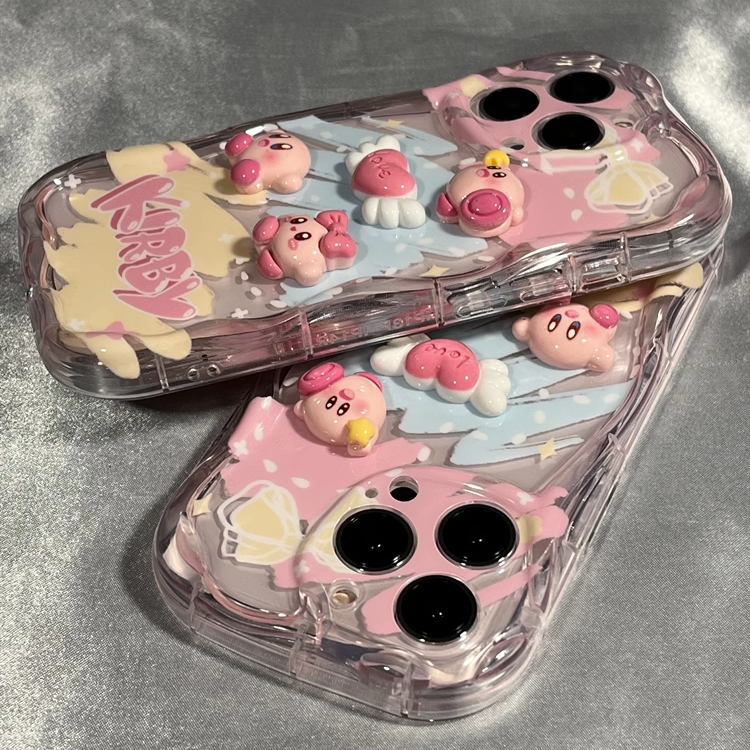 王德发可爱立体卡比适用iphone15苹果14/13手机壳华为viv小米oppo