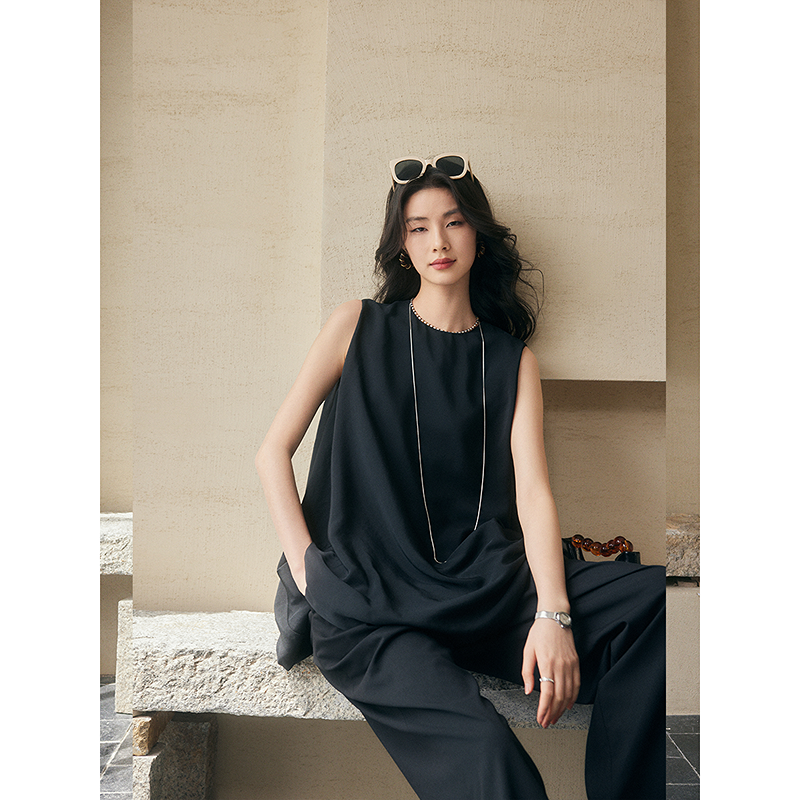 初棉初棉花苞连衣裙/上衣353616005