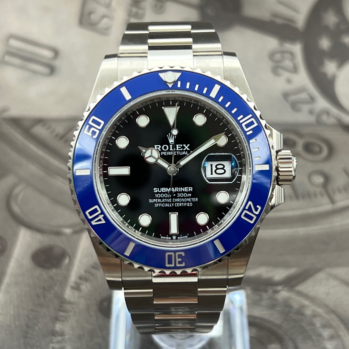 全新未使用 Rolex/劳力士 23年潜航者系列126619/41mm/名表男士