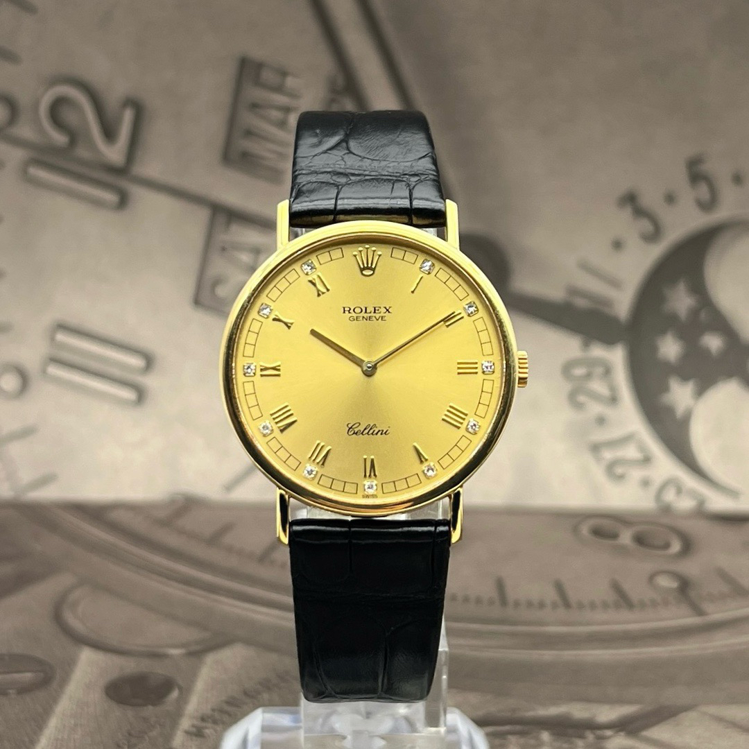 95新 Rolex/劳力士 90年代中古劳力士切利尼系列/5112/33mm