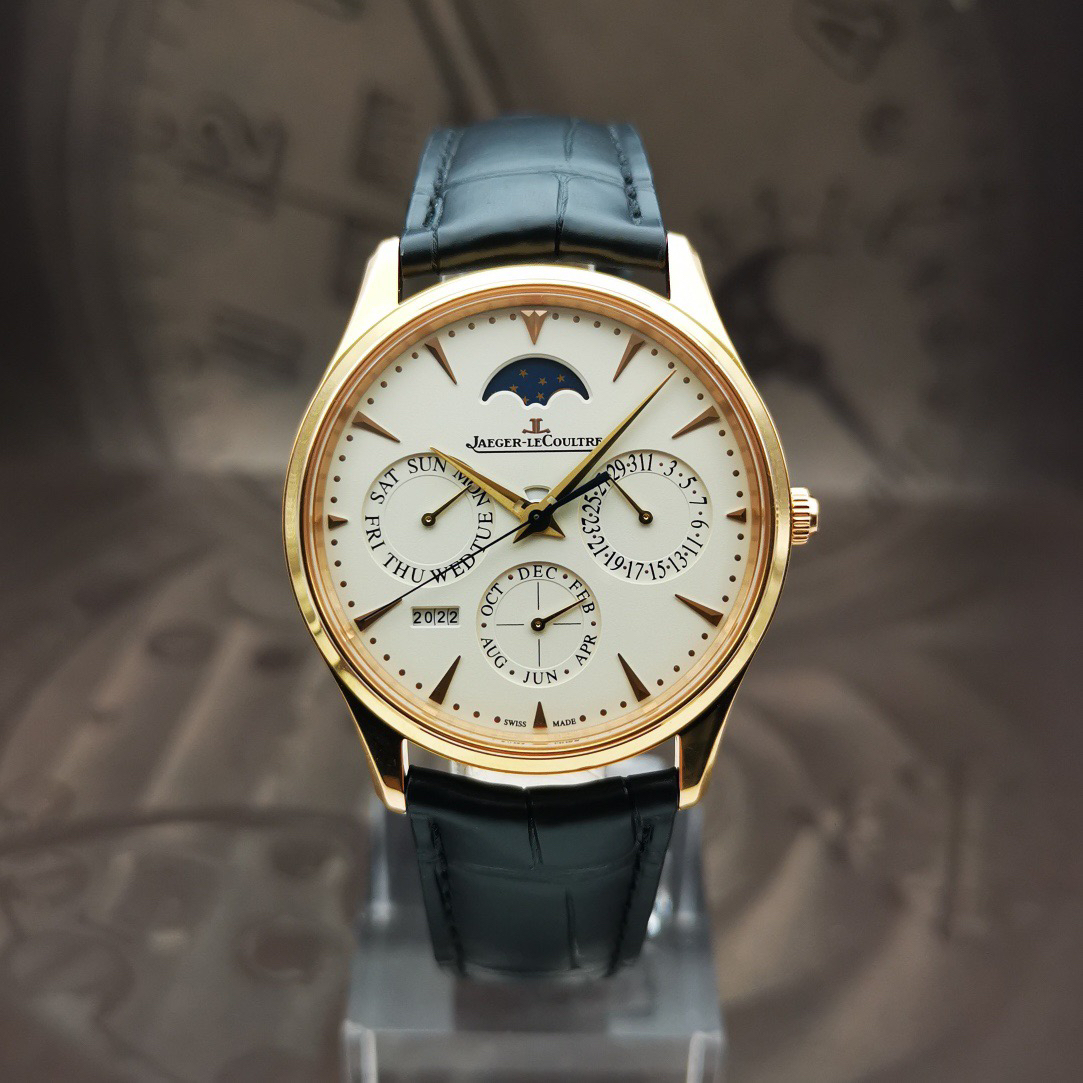 95新 Jaeger-LeCoultre/积家 大师系列/1302520/39mm/19年全套
