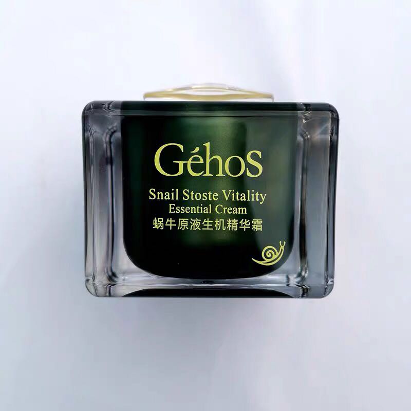 姬存希蜗牛原液生机精华霜 淡化细纹改善丰润亮肤面霜50保湿通用