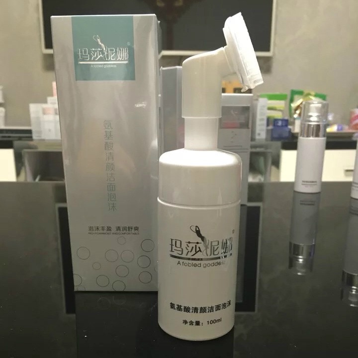 正品玛莎妮娜洗面奶洁面泡沫水润不绷紧滋润清新柔滑弹润玛莎尼娜